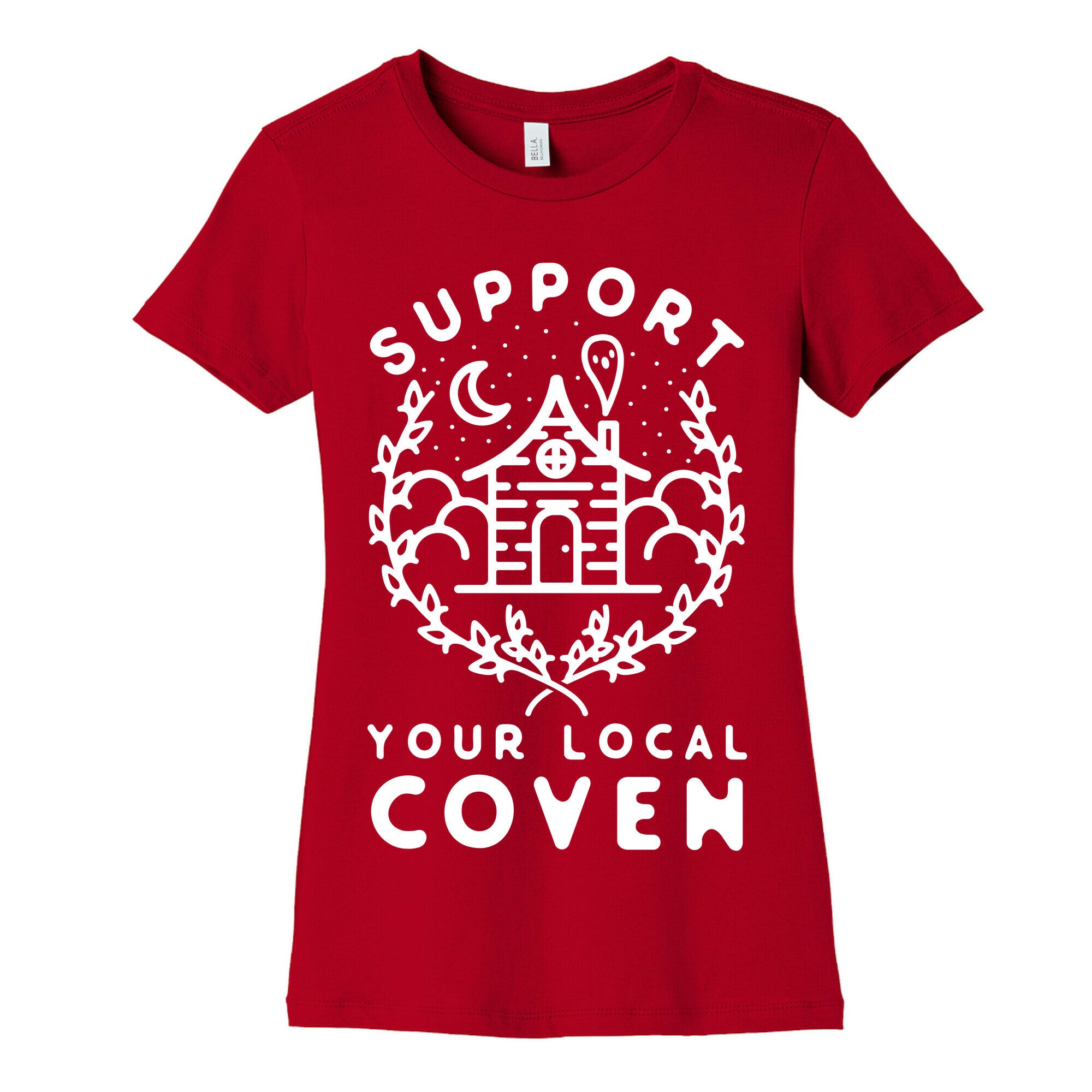 Support Your Local Coven Women's Cotton Tee